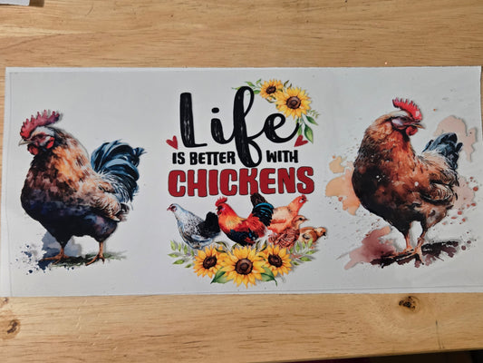 Life with chickens