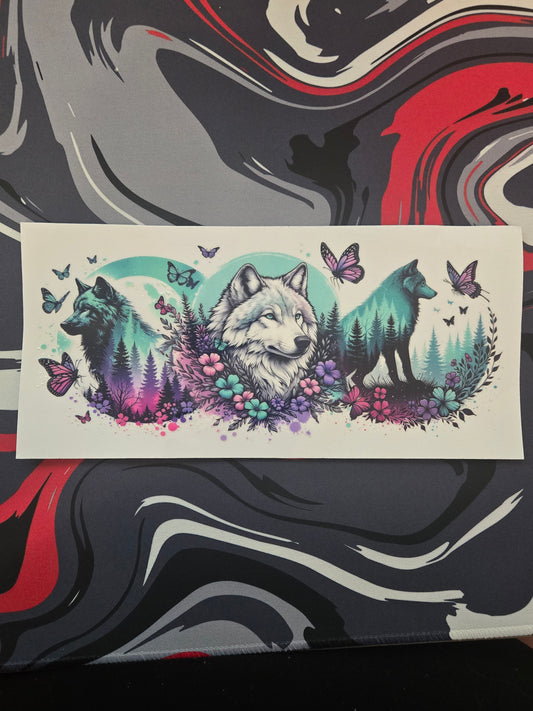 Wolf Decal