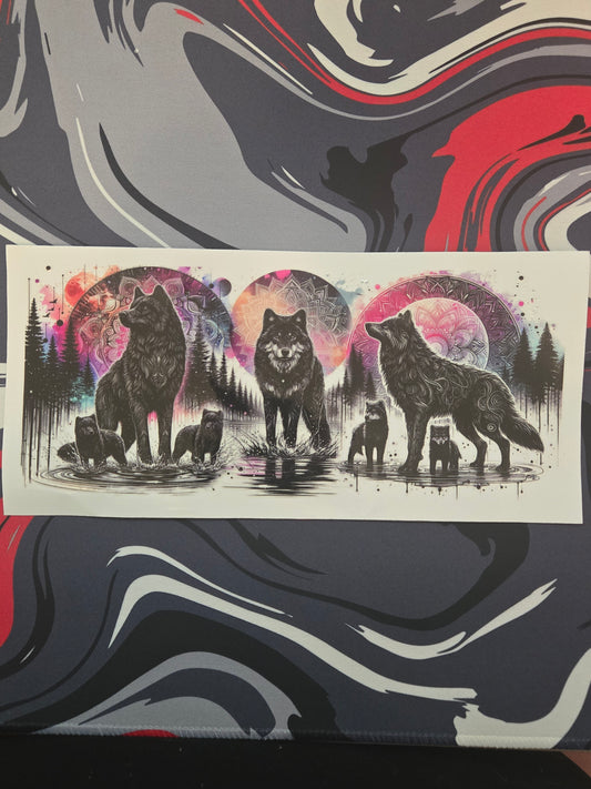 Wolf Decal